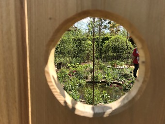 Paysage jardin Chaumont sur Loire